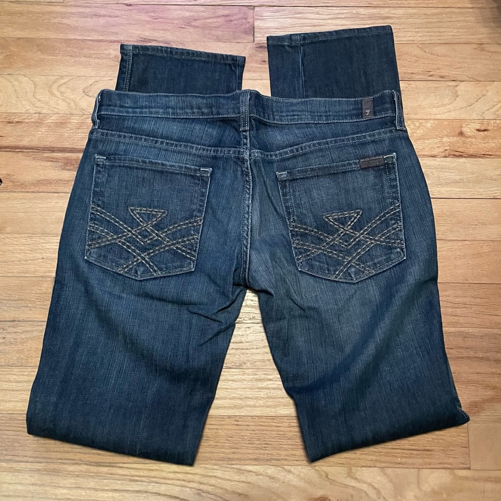 NEW 7 for all Mankind women’s evil jeans - 100% authentic - size 31 seven